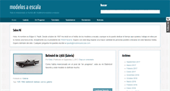 Desktop Screenshot of modelosaescala.com