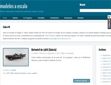 Tablet Screenshot of modelosaescala.com